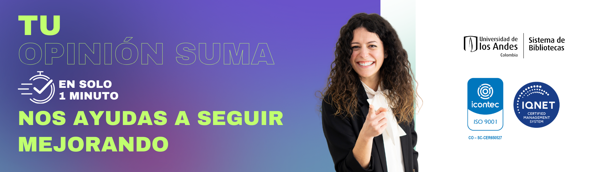 Encuesta Biblioteca | Uniandes