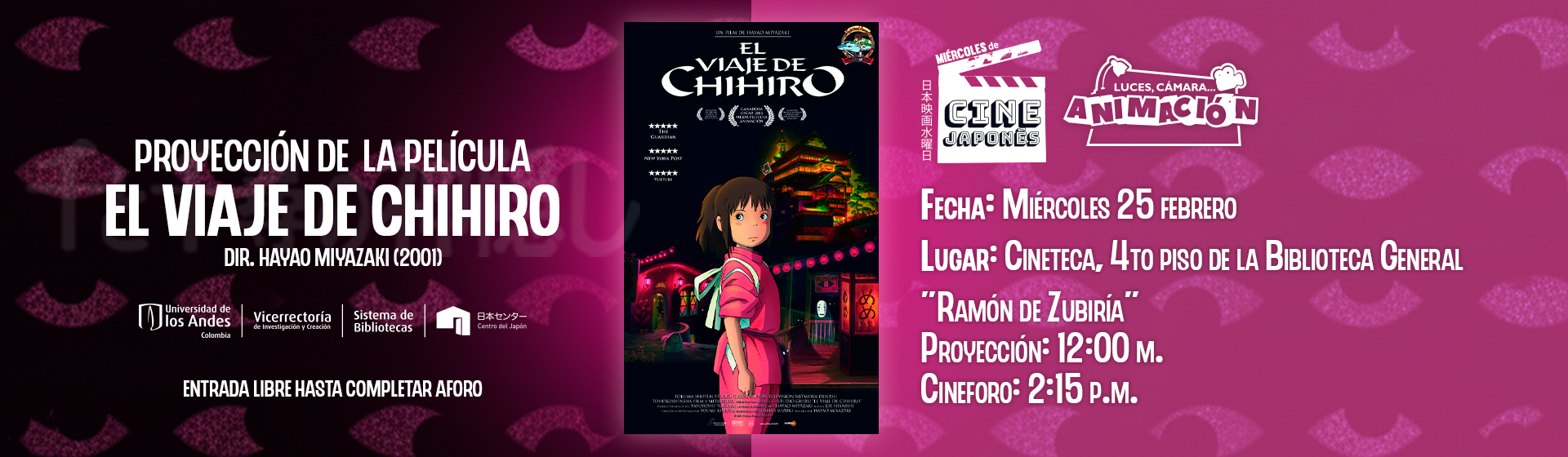 El viaje del chihiro | uniandes