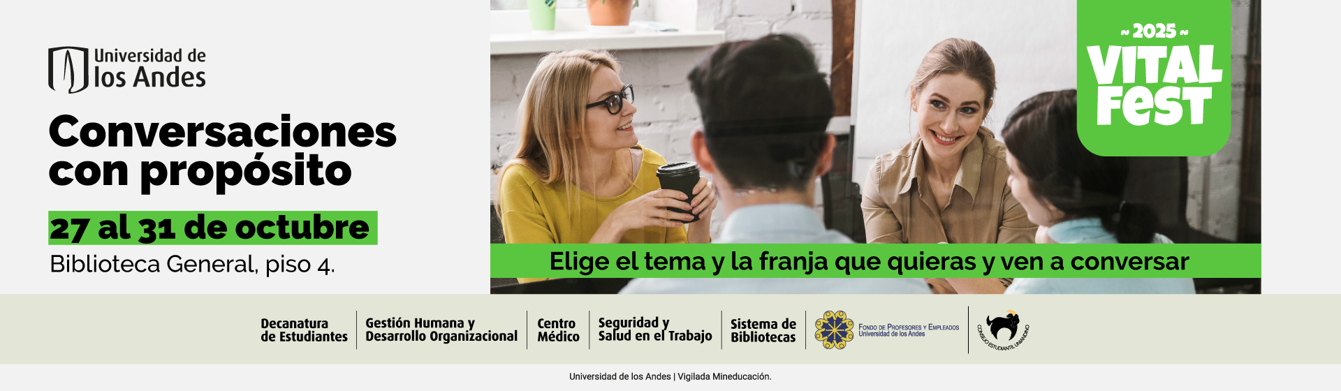  Conversaciones con proposito | Uniandes