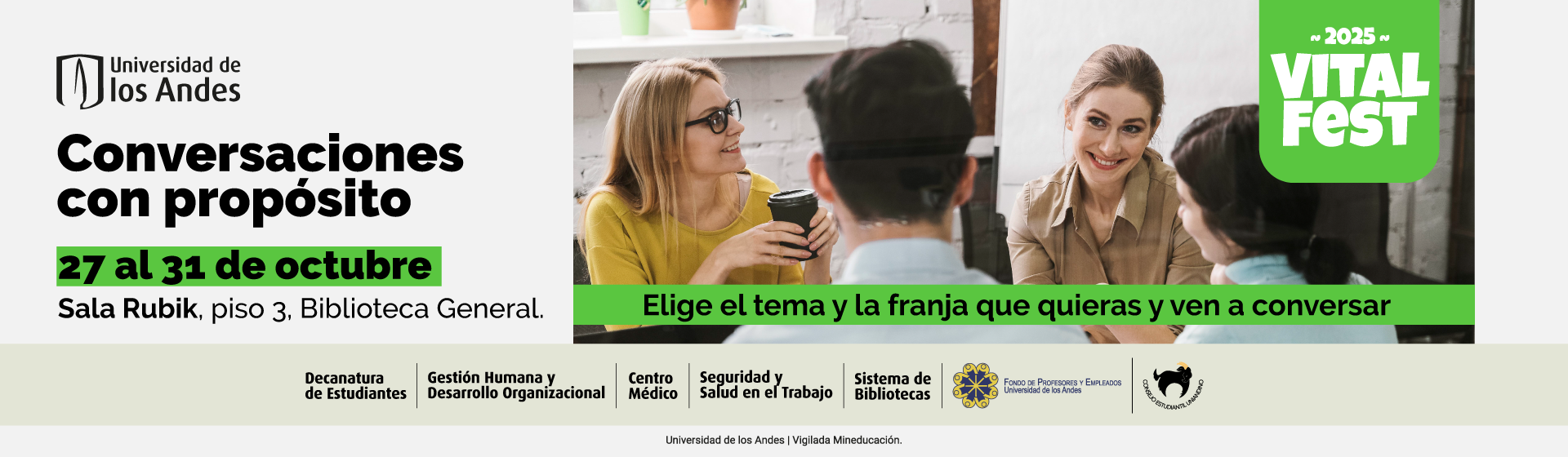  Conversaciones con proposito | Uniandes