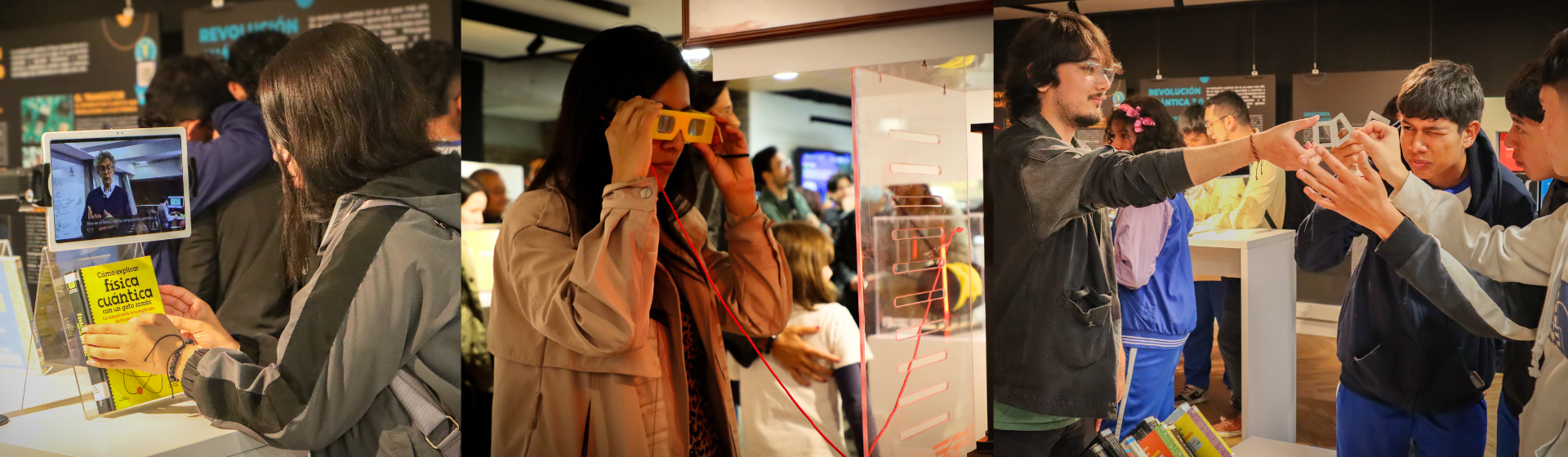Exposicion fisica cuantica | Uniandes