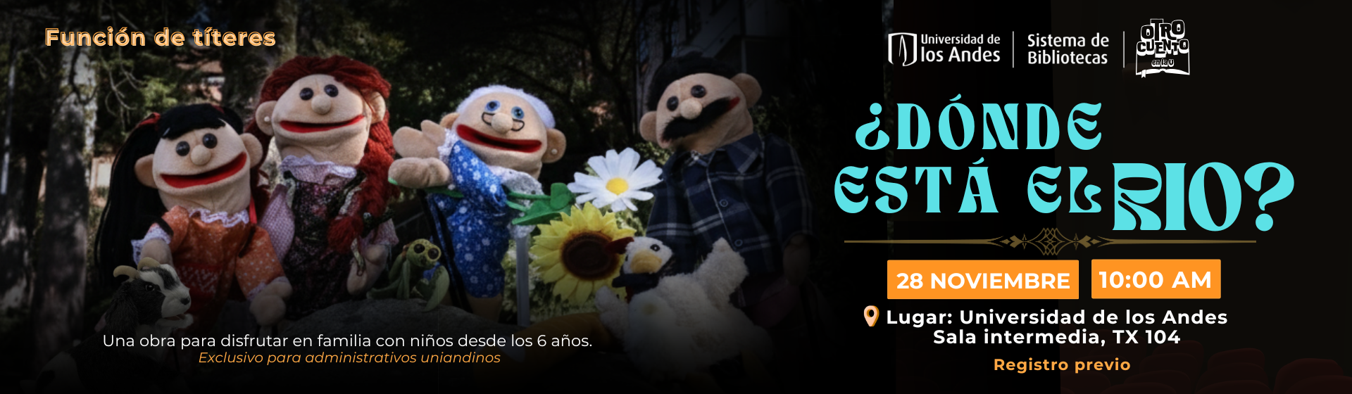 Función de títeres | Uniandes