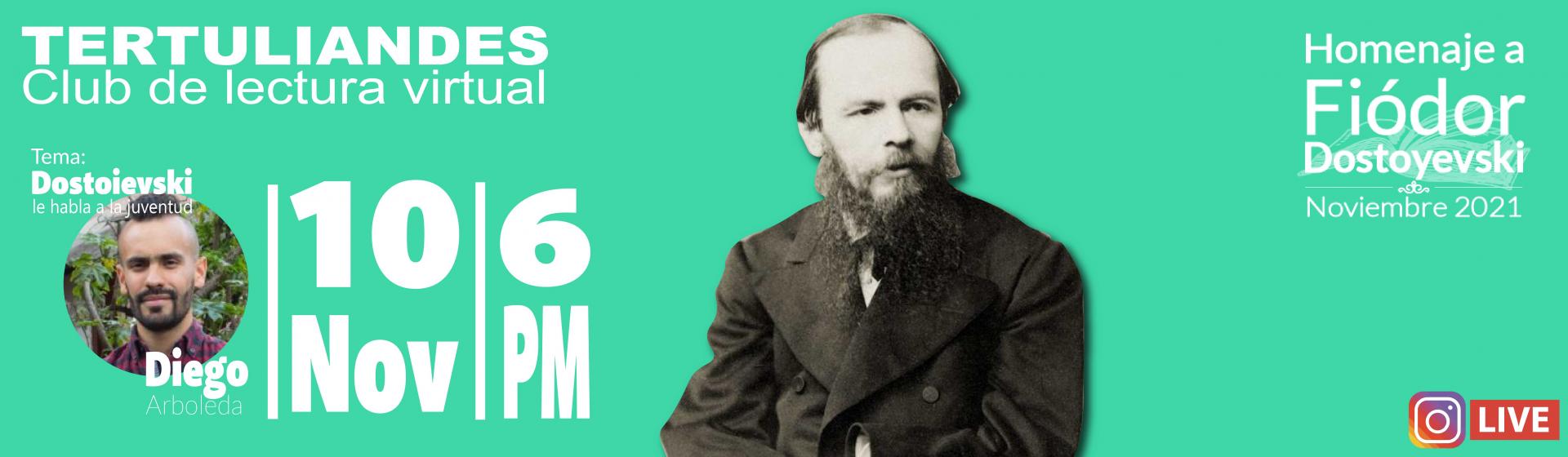 Tertuliandes: Dostoievsky le habla a la juventud | Uniandes