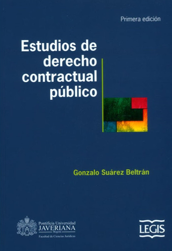 Estudios de derecho contractual público | Uniandes