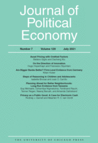 Journal of Political Economy | Uniandes
