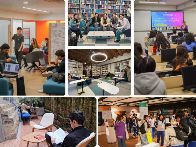 Espacios renovados biblioteca | Uniandes